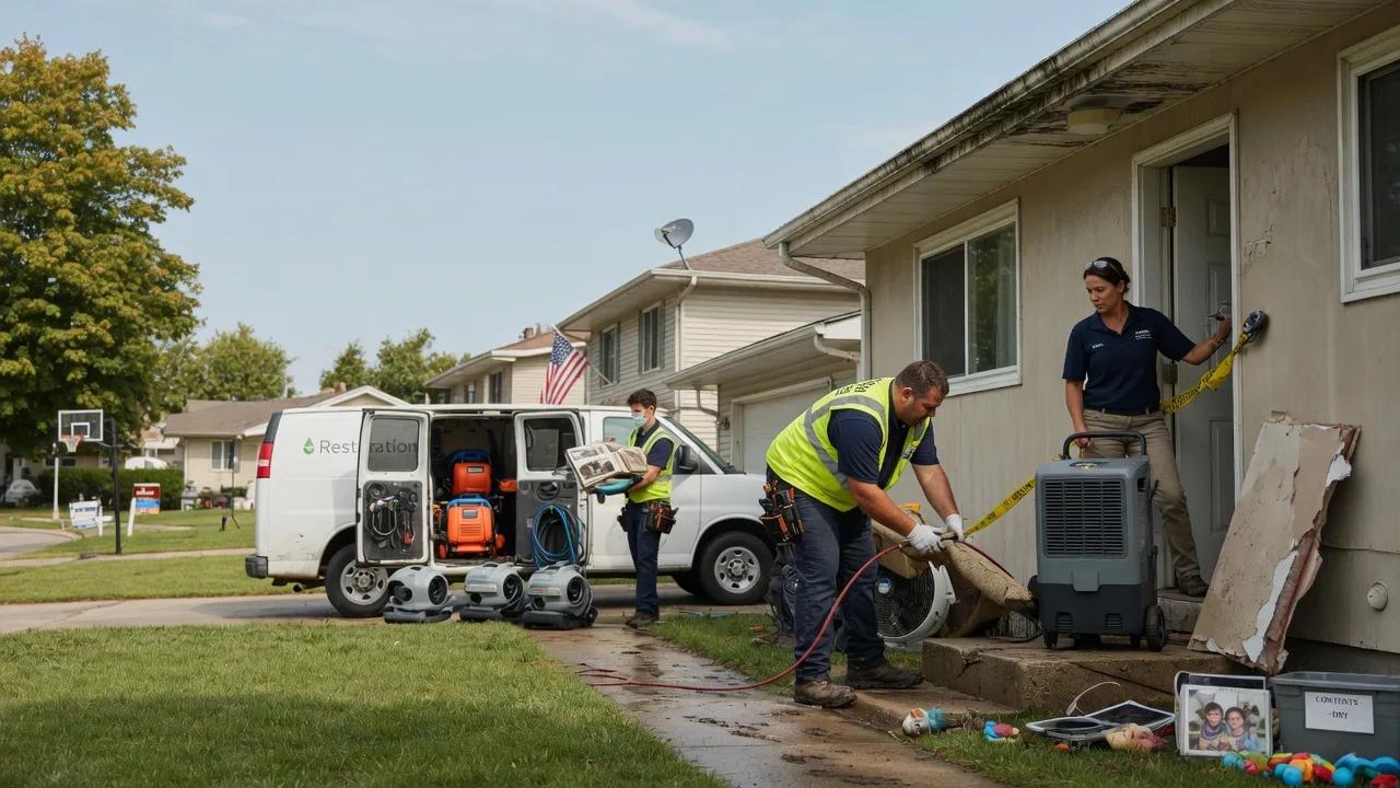 Water Damage Restoration in Waterville, PA near me